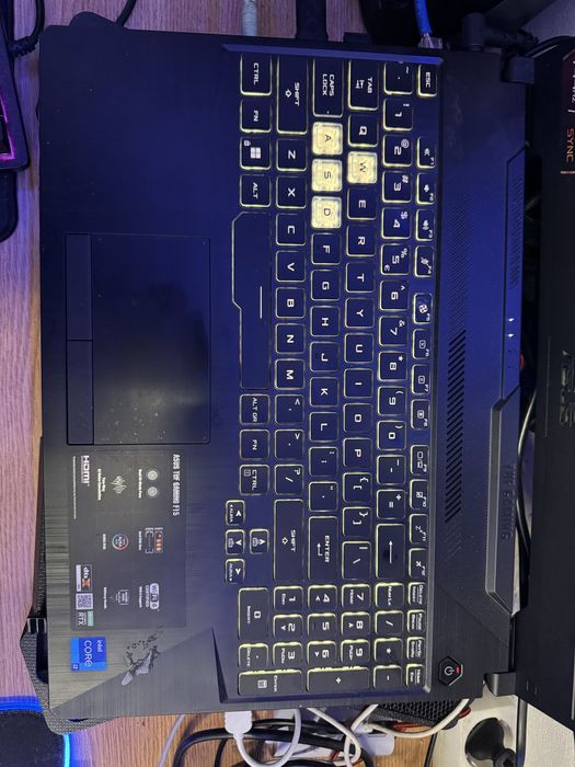 Laptop gaming tuf f15, in descriere aveti tot ce aveti nevoie!