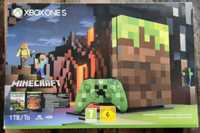 X-BOX One S 1 Tb - Minecraft edition + 3 controlere + 9 jocuri