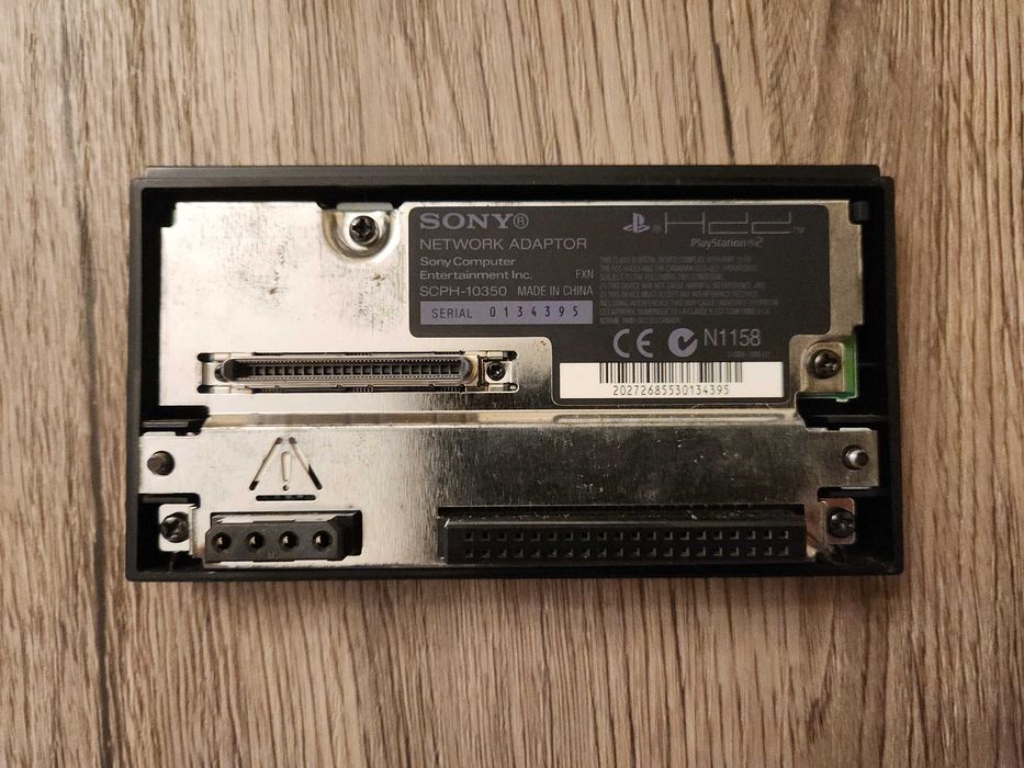 Network Adapter original Sony PlayStation 2 (PS2) cu HDD IDE de 40GB