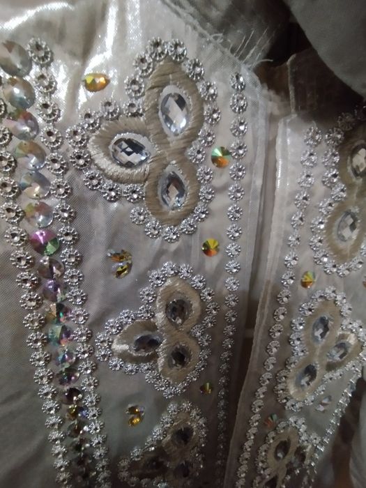 Детский праздничный халат ручной работа. Зар чўпон, Zar chopon.