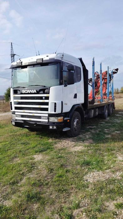Camion forestier Scania
