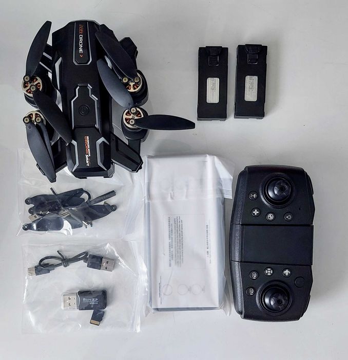 Drona A22 cu telecomanda si display. 2 baterii. Noua la cutie