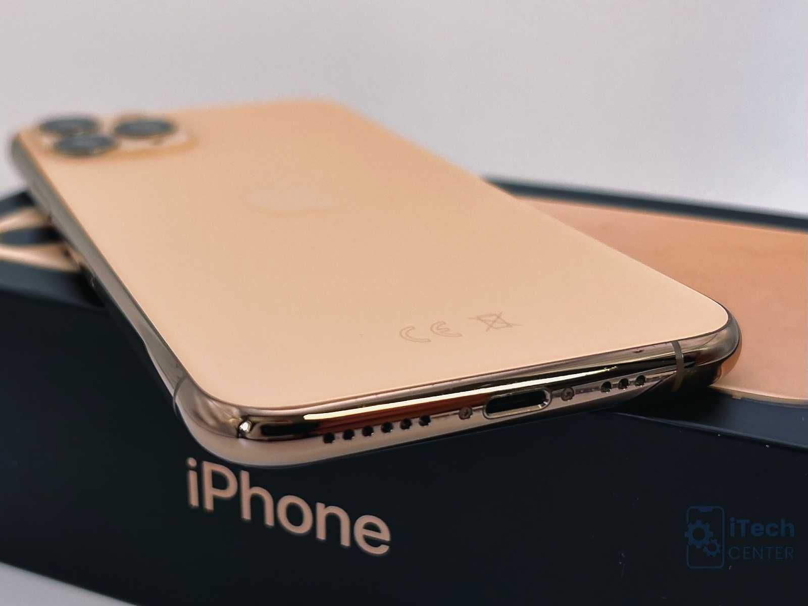 iPhone 11 PRO, 256GB, Gold, 100% батерия, КАТО НОВ, 1г. ГАРАНЦИЯ!