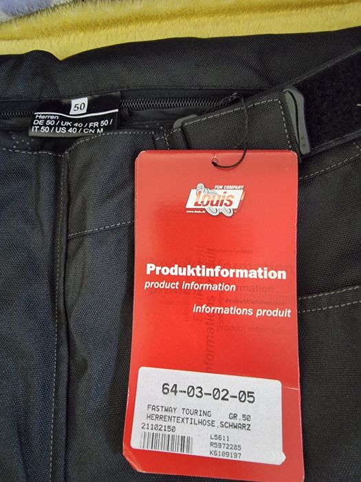 Pantaloni motor fastway louis
