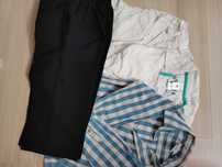 Set 3 cămăși + pantaloni stofa vârsta 2 ani