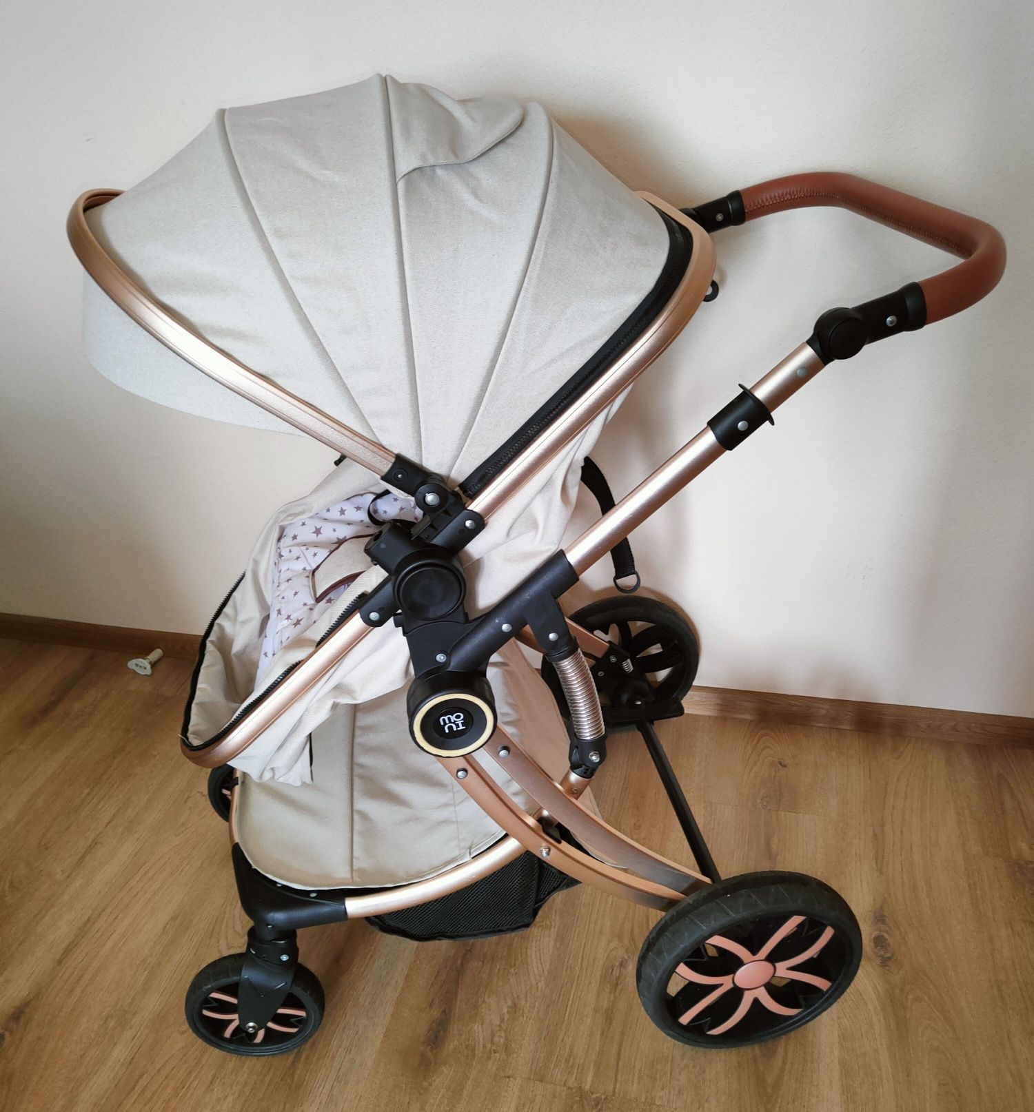 Комбинирана бебешка количка Moni Polly 3 in 1