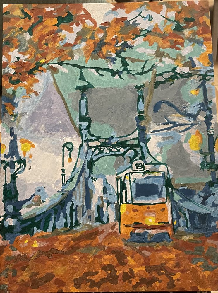 Картина «Осенний Будапешт»