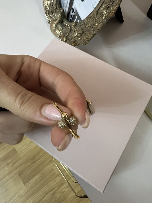 Cercei din aur model Tiffany-4,56 gr