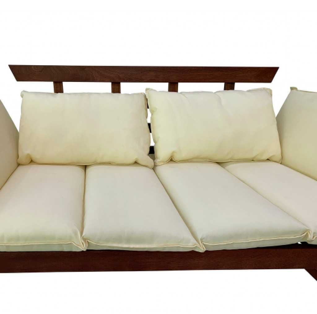 Диван Muhler Meranti с матрак и възглавница BEIGE