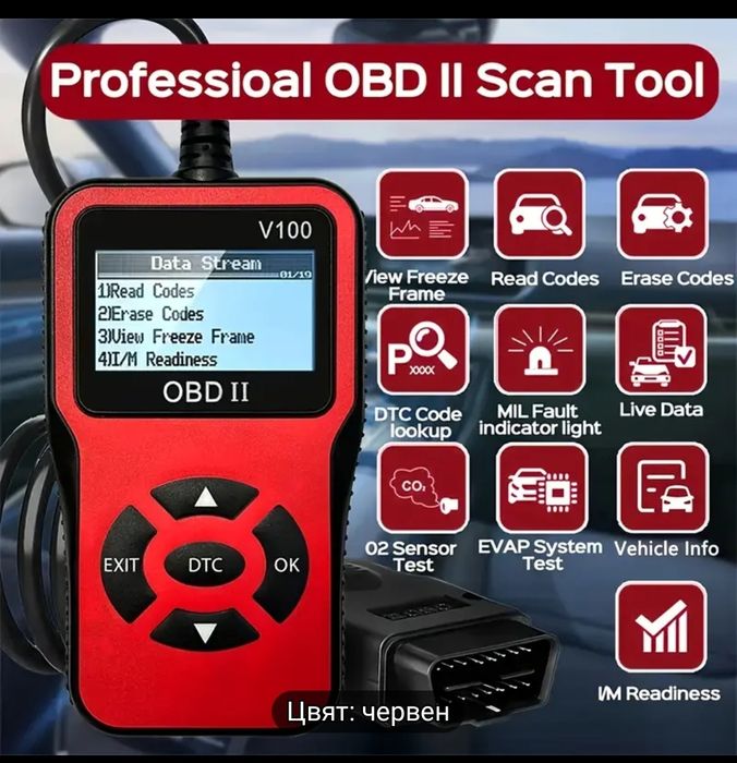Нов модел Авто диагностика OBd2
