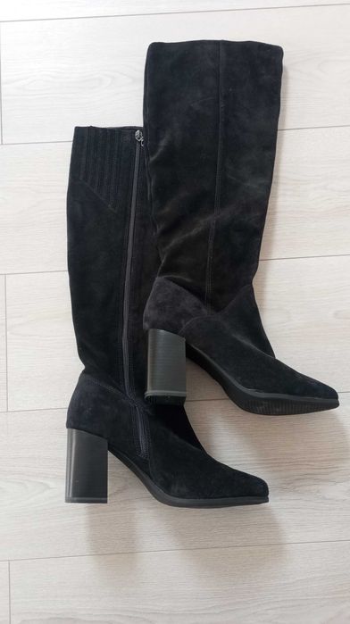 Cizme lungi piele TAMARIS 41 NOU