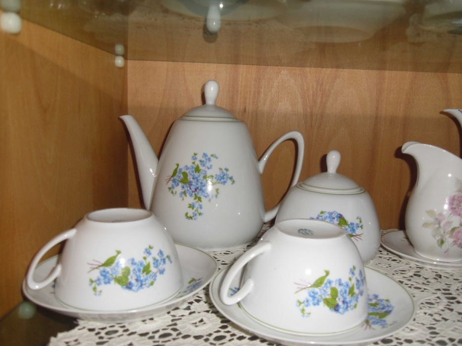 set cesti ceai portelan