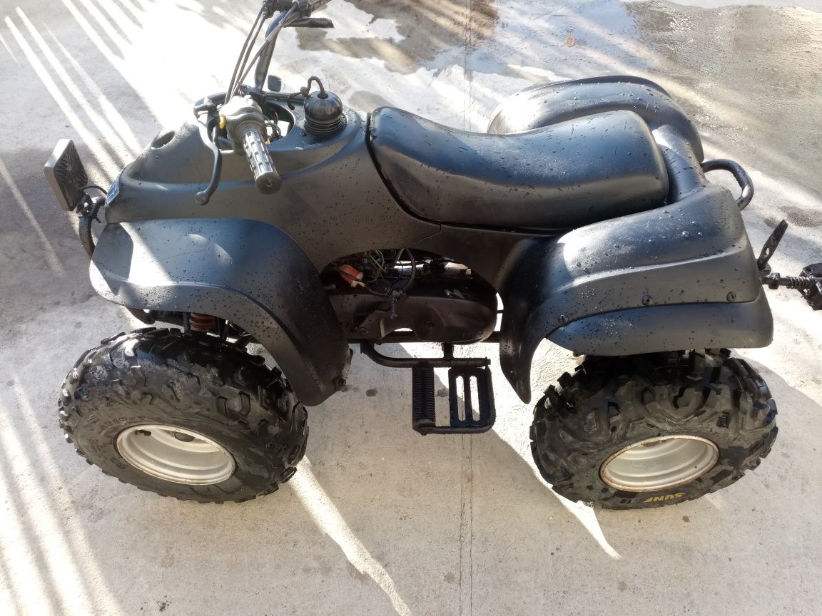 ATV E-ton 125cc 2t automat și remorcă