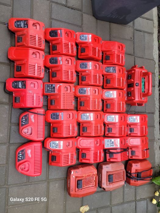 Încărcătoare Milwaukee defecte