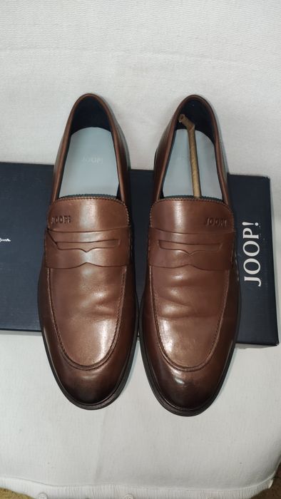 Страхотни мъжки половинки от естествена кожа JOOP ! №46