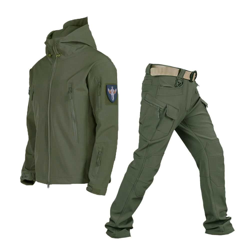 Тактически панталон IX7 soft shell - черен , син, зелен.и камуфлаж.