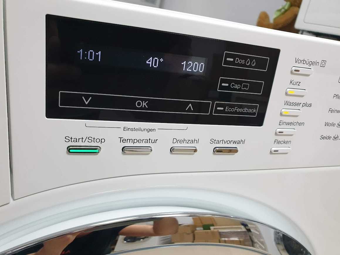 Miele W1 TwinDos Пералня Миеле 12м Гаранция