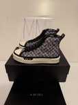 Adidasi/Sneakers AMIRI - Logo-Print Canvas High-Top Sneakers black