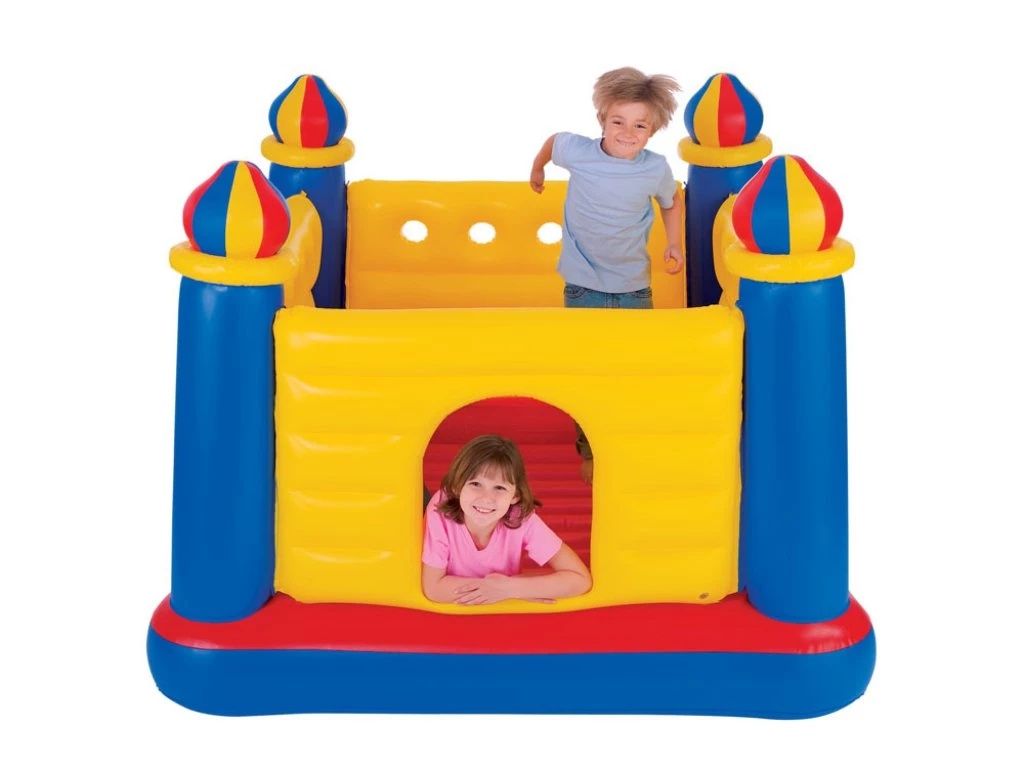 Детски надуваем батут Замък INTEX Jump-O-Lene
