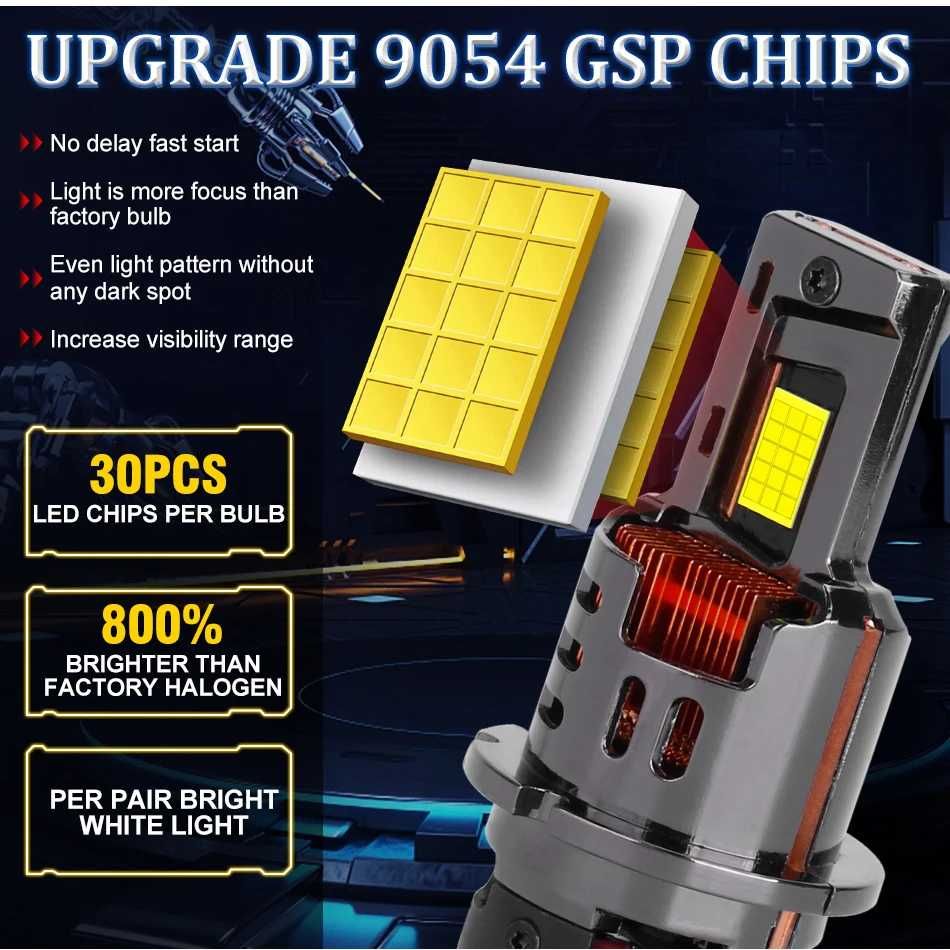 LED Крушки D2S -  Dualvision +300 %