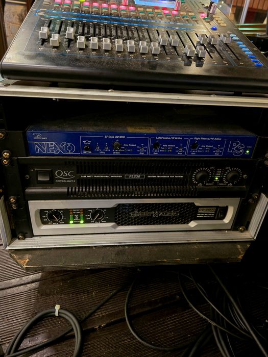 Nexo Crest Audio Qsc Rack Procesor