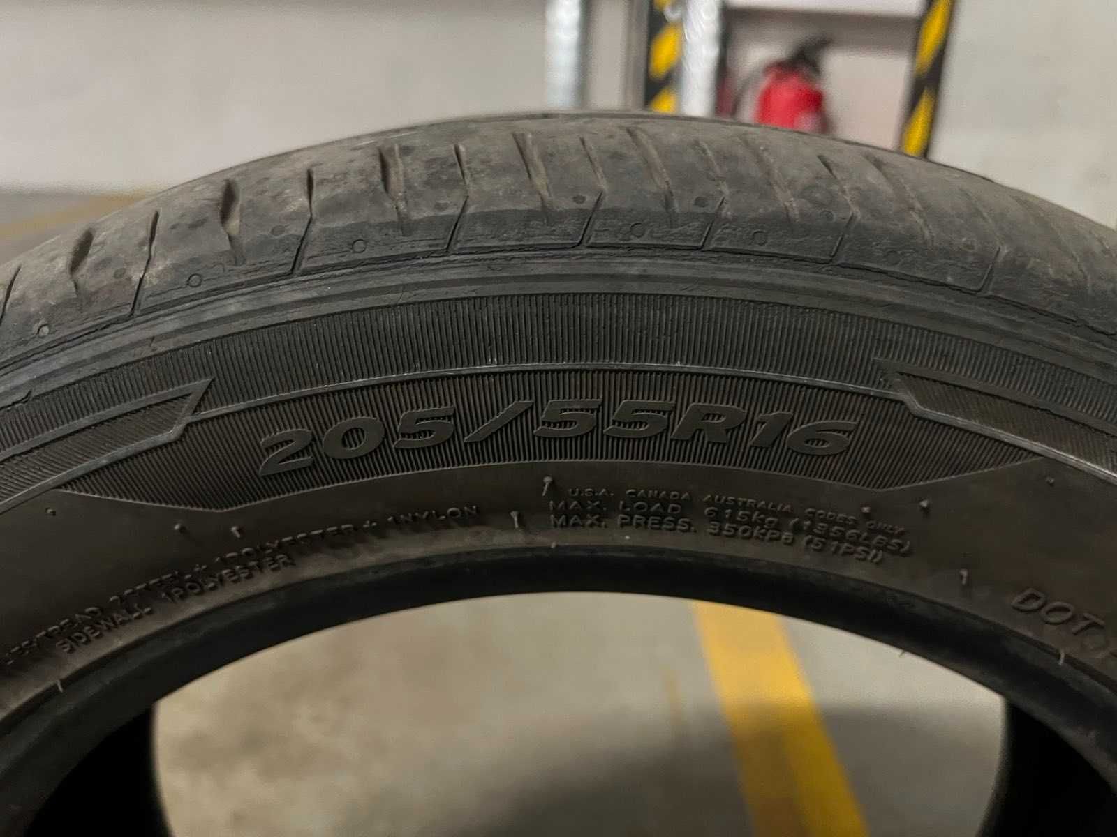 Летни гуми Hankook 205/55 R16 много добро състояние .Без дефекти
