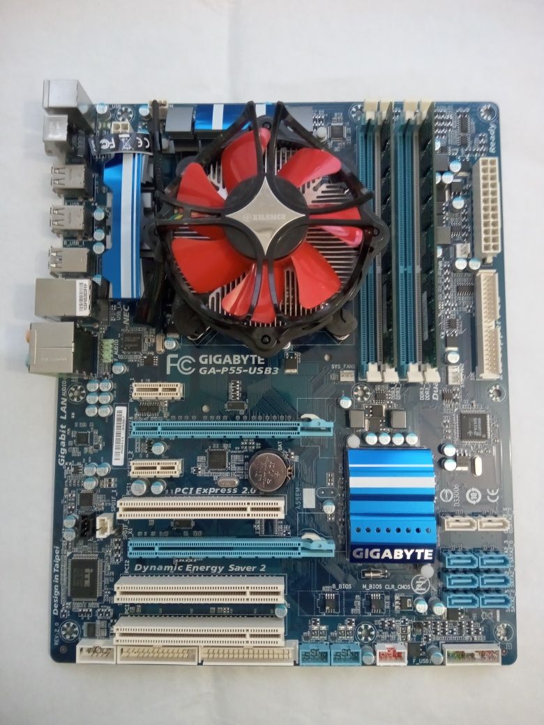 Intel Core I5-750+Gigabyte GA-P55-USB3