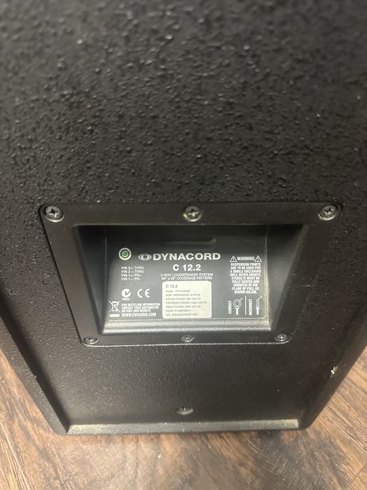 Coloane dynacord corus class + 2 VL severin