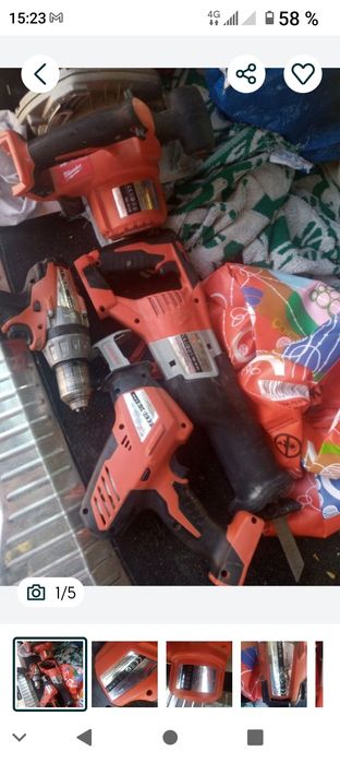 Vând scule milwaukee