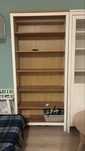 Bibilioteca hemnes alb maro deschis 90*197