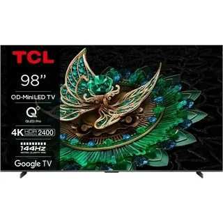 98\85\75\65\55\50\43 (249 см) Телевизор TCL 98C6K черный 2025 new