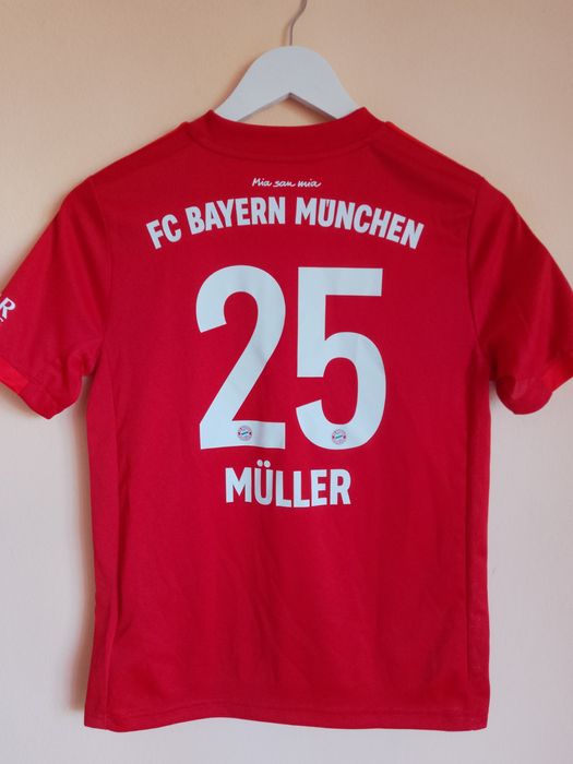 Tricou Fotbal Copii Bayern Munchen #25 Muller