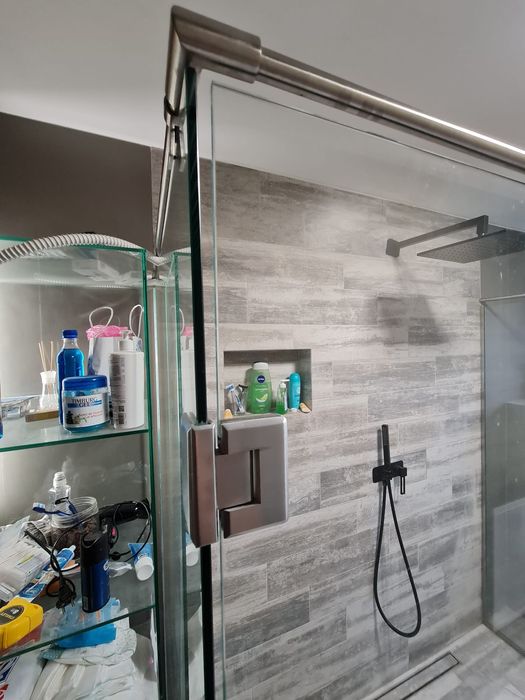 Vand cabina dus sticla 180x80