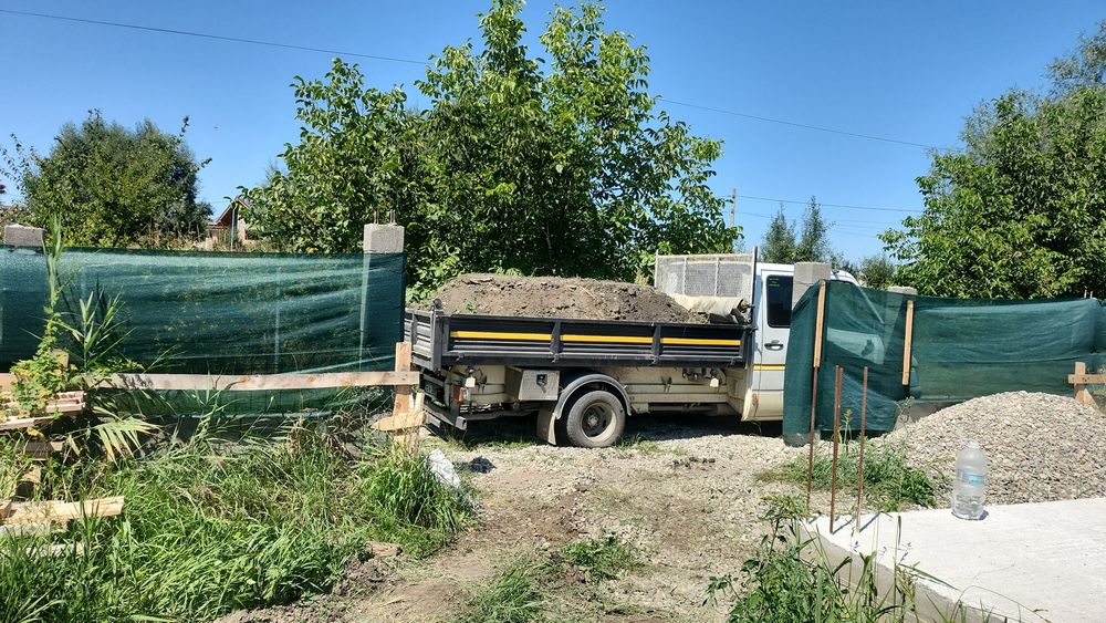 Transport agregate nisip pietriș margaritar bobcat