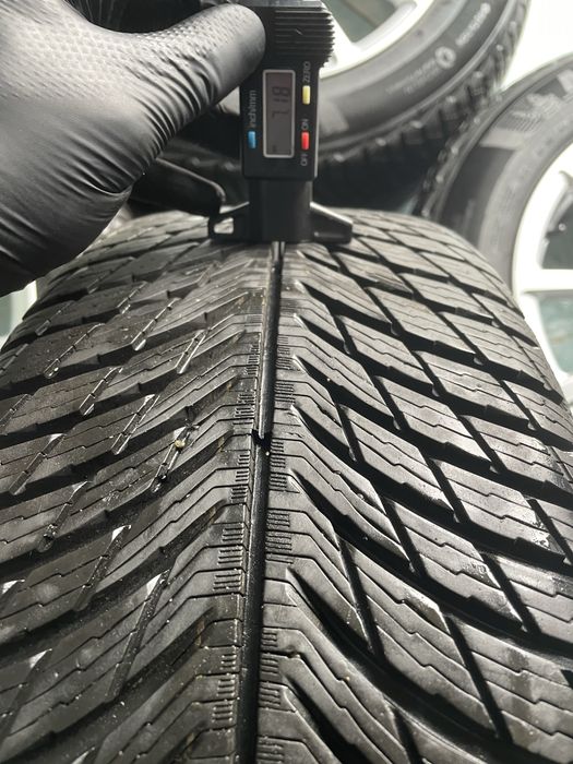 Jante aliaj R17 originale AUDI A6 C8 225/60/17 Iarna Michelin 2022