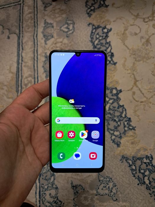 Samsung Galaxy A22 4+4/64GB Purple Original Veitnam Sastayani Yaxshi