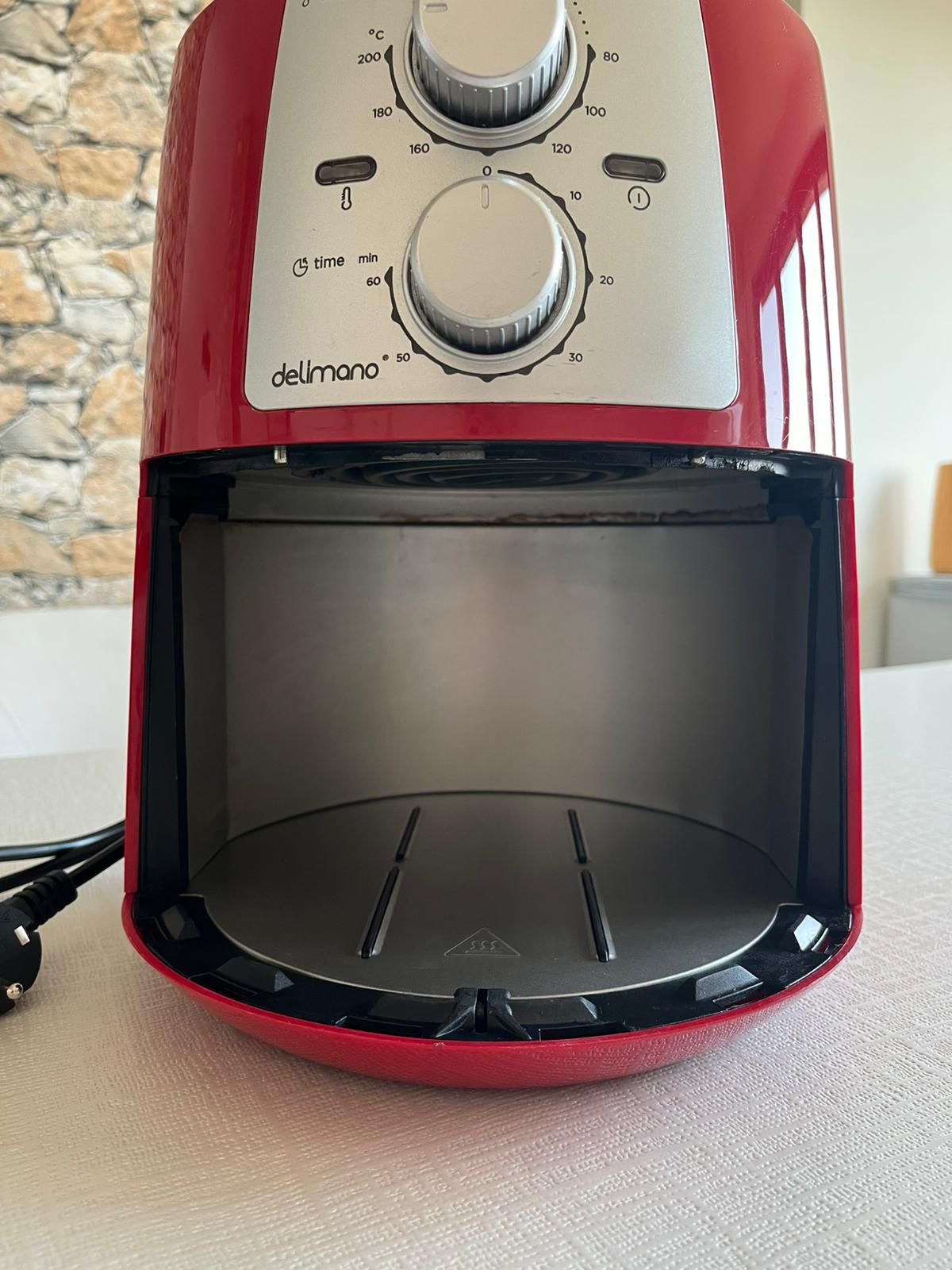 Delimano Air Fryer Pro Red