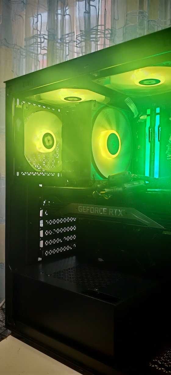 Супер Геймърско PC R5 7500F/32Gb/1TB SSD + 2TB HDD/RTX 3070/Гаранция