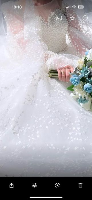 Продам свадебный платья