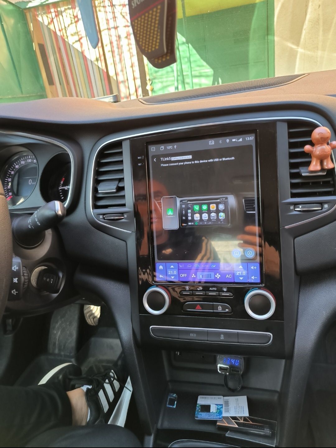 Navigatie Android Renault Megane 4 Waze YouTube BT GPS USB