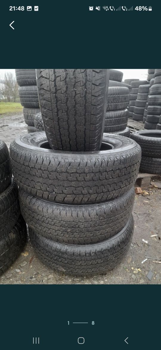 Vând 2 sau 4 anvelope 265 65 17 brigestone de iarna bune  preț 150 lei