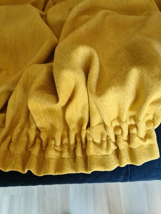 Draperii groase portocalii