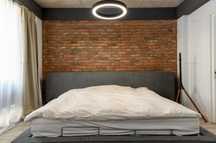Pat ROVERE MOBILI (designer)& noptiere + bonus saltea 180 x 200cm