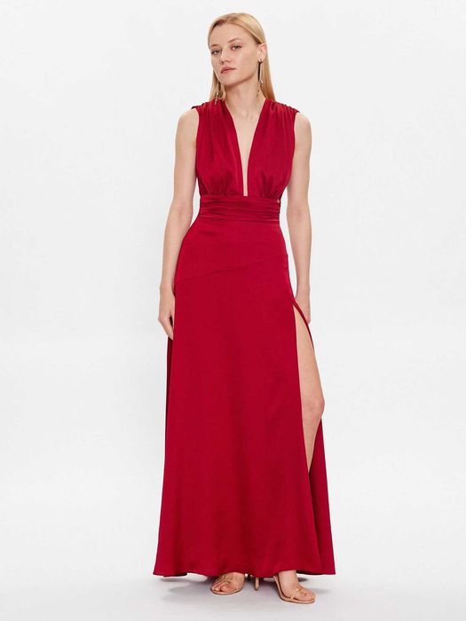 Rochie de seara Marciano Guess rosie, lunga
