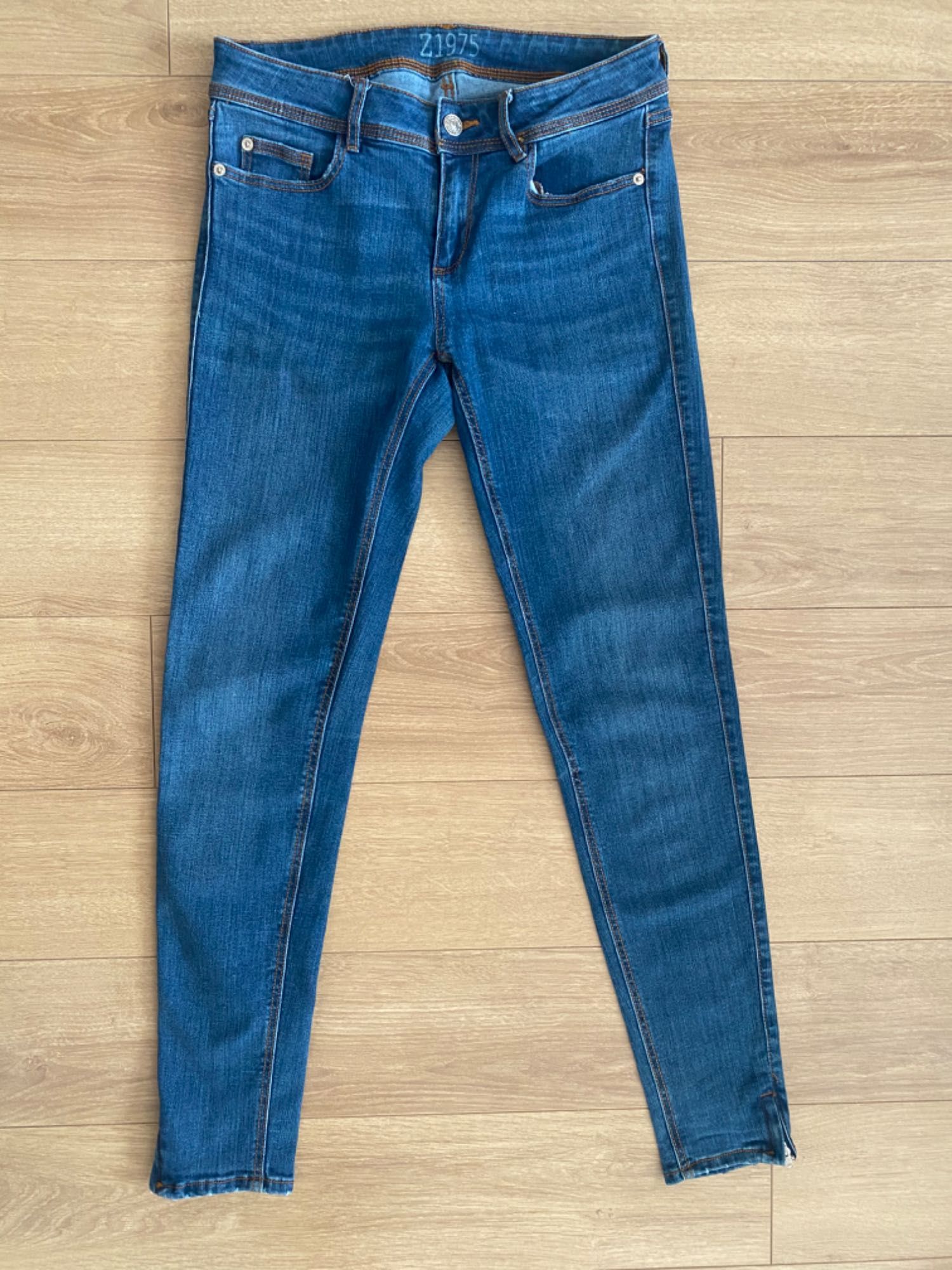 Дамски дънки Zara Z1975 Basic Denim