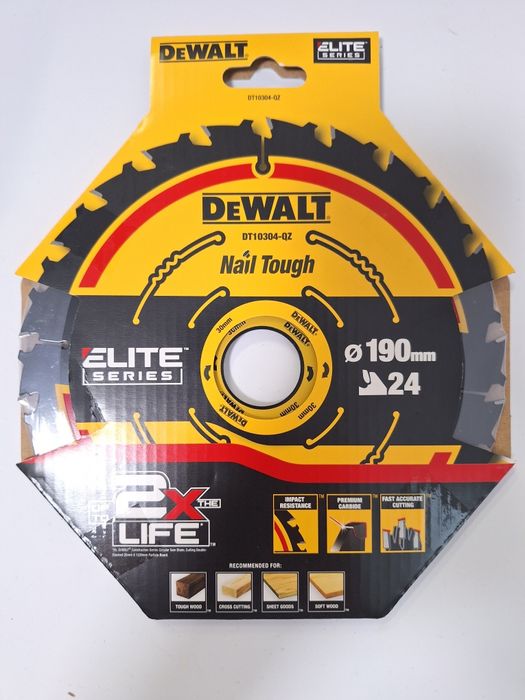 Диск циркулярен за дърво Dewalt DT10304 190×30×24 зъба