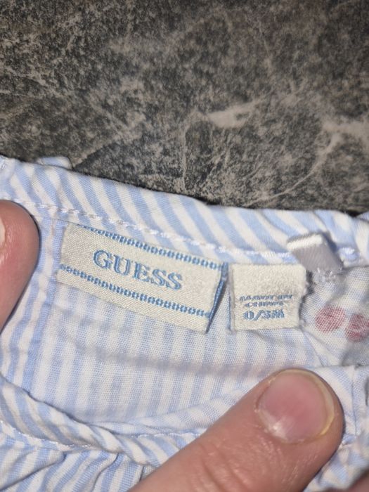 Лот лятни маркови дрешки за момиче 1- 3-6  месеца  Boss , Guess