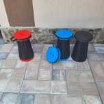 4 scaune impachetabile noi