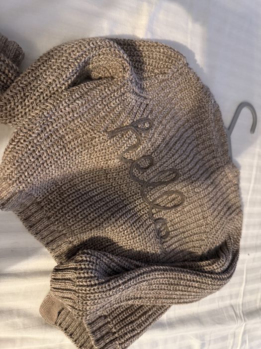 Pulover next cu nasturi 9 -12 luni