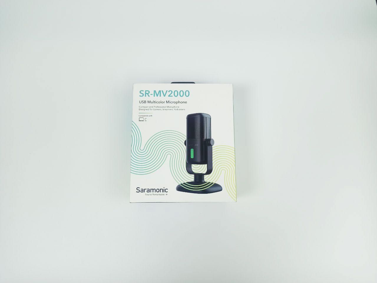 Микрофон для подкастов Saramonic. Новый. Из США